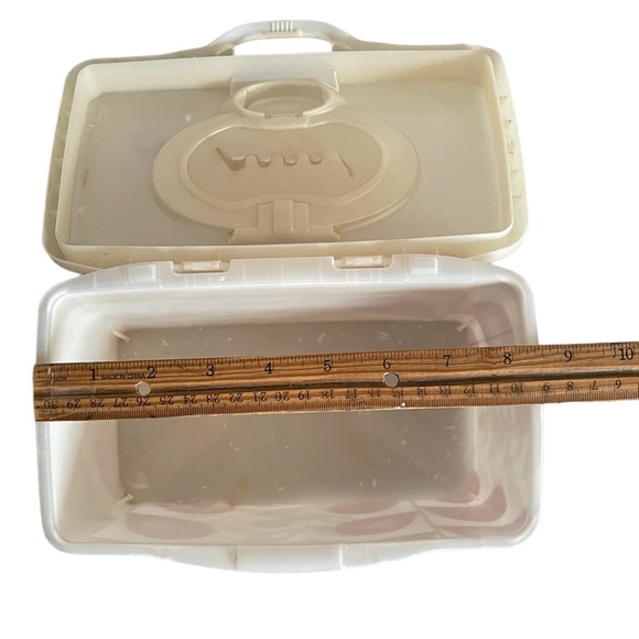 Empty Huggies Baby Wipe Container Clamshell Box Storage Tub Pink Floral - Picture 12 of 13